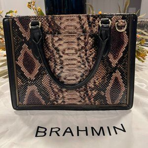 Unique and Stunning "Anywhere Convertible"  Brahmin  Handbag